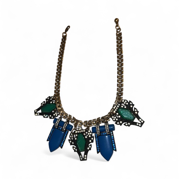 Vintage-Inspired Statement Necklace – Art Deco Elegance - Picture 4 of 4